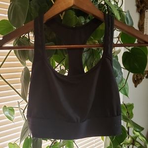 Black Victoria's Secret sports bra